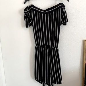 Black and White Romper